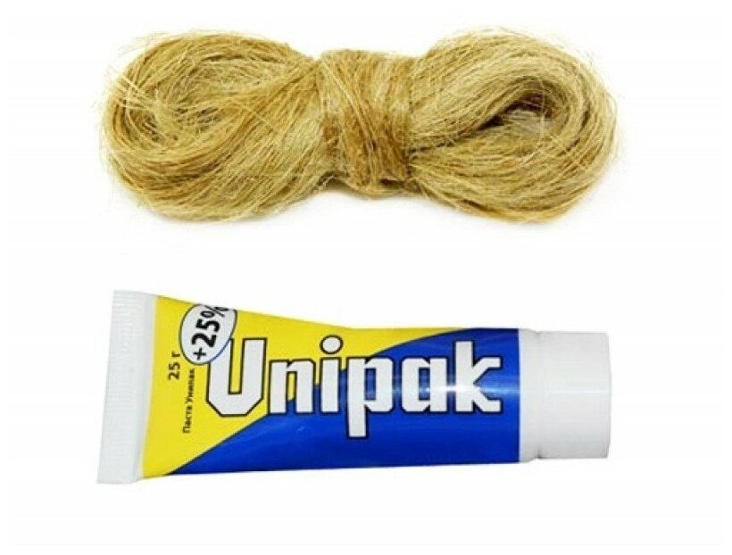 Комплект №1 UNIPAK (паста 25 г + лён 13 г