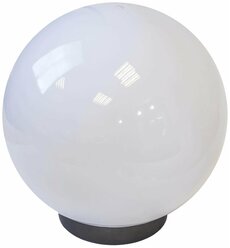 Светильник уличный шар на столб садовый ЭРА НТУ 02-60-251 белый 220в, D250mm, Е27