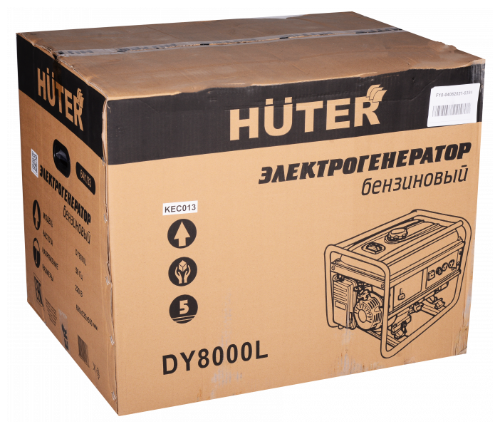 Электрогенератор DY8000L Huter - фотография № 9