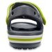 Детские серые сандалии CROCS Kids' Bayaband Sandal размер27/28 длина стопы 16.5 см