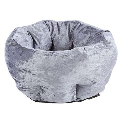 Лежак для собак Scruffs Velvet Donut Bed 45х45 см 45 см 45 см круглая серый