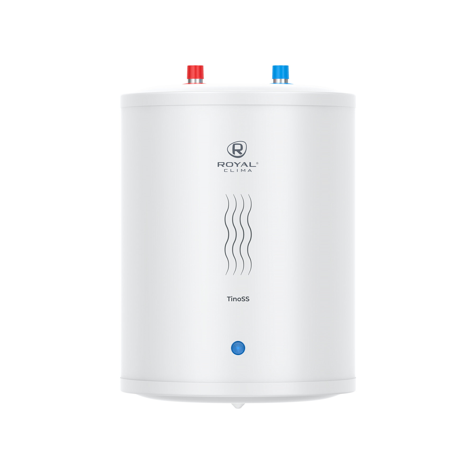 Электрический водонагреватель / Накопительный TINOSS, ROYAL Clima, RWH-TS10-RSU, белый