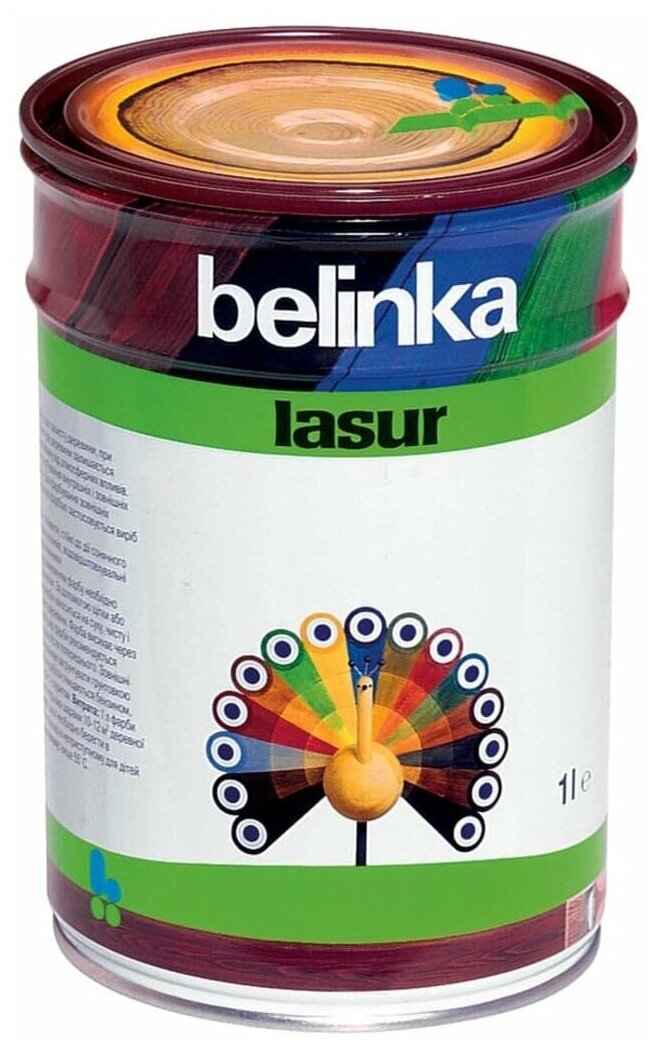 Декоративное лазурное покрытие Belinka Lasur 1л № 15 Дуб