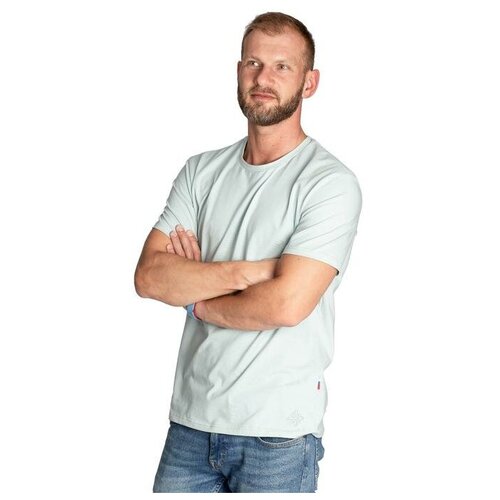 фото Футболка sl by kaftan "basic", 52, голуб. sl russian brand