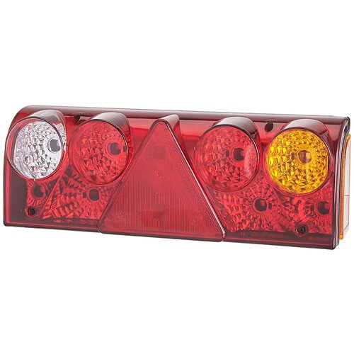 Фонарь задний прицепа ISIKSAN 5000LSS RH, SCHMITZ, правый, с кругляками, с фишкой, 24V.