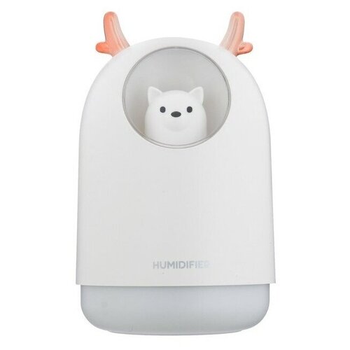 Аромадиффузор ZDK HK1 Мишка ультразвуковой 2 Вт 03 л до 15 м2 ароматизация белый 206000₽