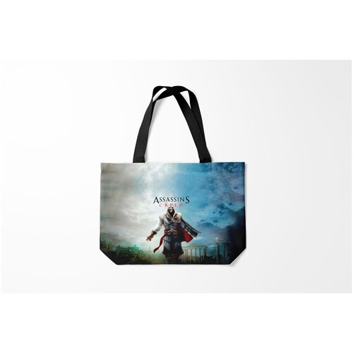 фото Сумка-шоппер / 46х35 см / геймерам / assassins creed burnettie