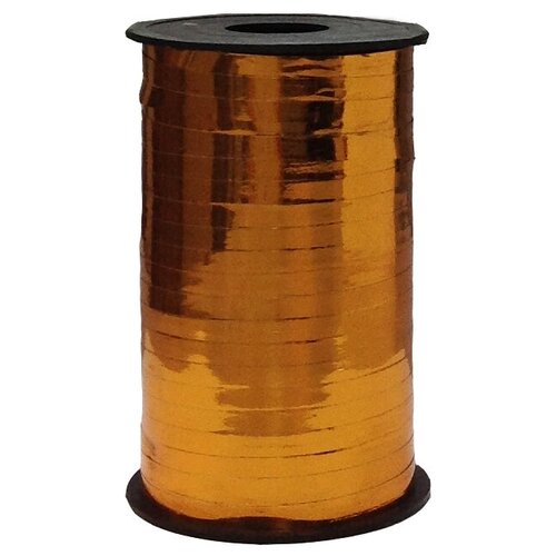 фото Лента (0,5 см*250 м) бронза, металлик, 1 шт. дон баллон