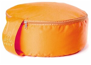 Фото Подушка для йоги RamaYoga Spiritual, оранжевый, 30 х 15 х 15 см