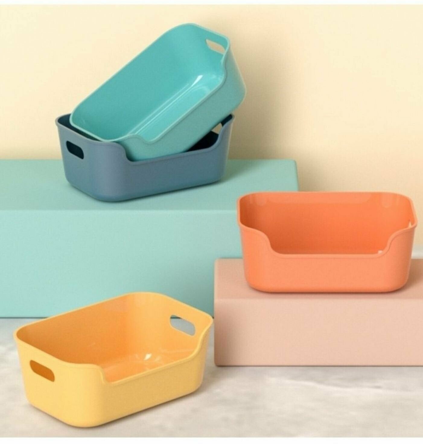 Коробка для хранения/ 2 шт в комплекте — фото 1