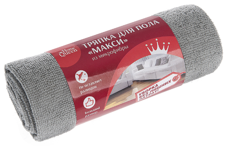 тряпка для пола HOMEQUEEN Макси 70х80см микрофибра - фото №4