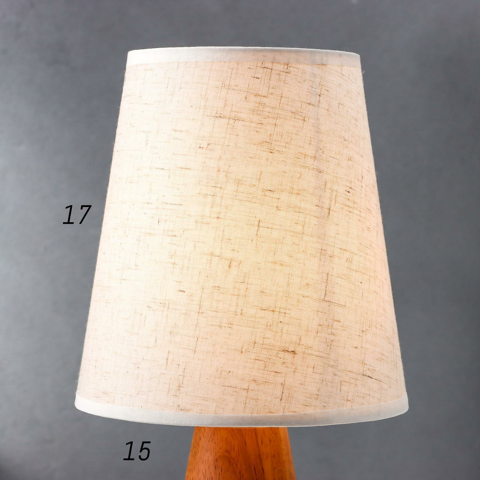 Настольная лампа 16600/1WT E27 40Вт белый 16х16х36,5 см - фотография № 3