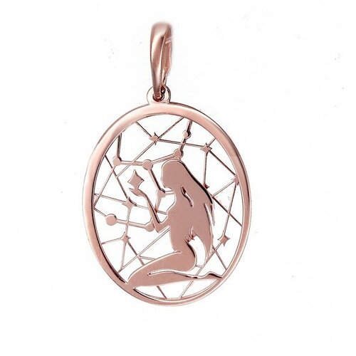 Подвеска The Jeweller, красное золото, 585 проба, золотистый