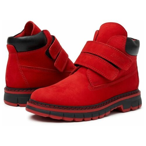 Ботинки детские зимние для девочек HV614-321 Alessio Nesca размер 39, красный
