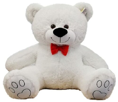 Мягкая игрушка Топ Медведи Медведь Валентин, 50 см, белый