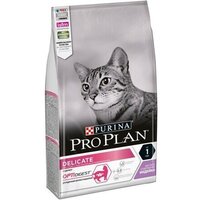 Сухой корм для взрослых кошек с чувствительным пищеварением или особыми предпочтениями в еде pro plan (с высоким содержанием индейки), 10 кг