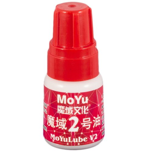 фото Смазка силиконовая для кубиков рубика moyu lube v2 red 5 ml