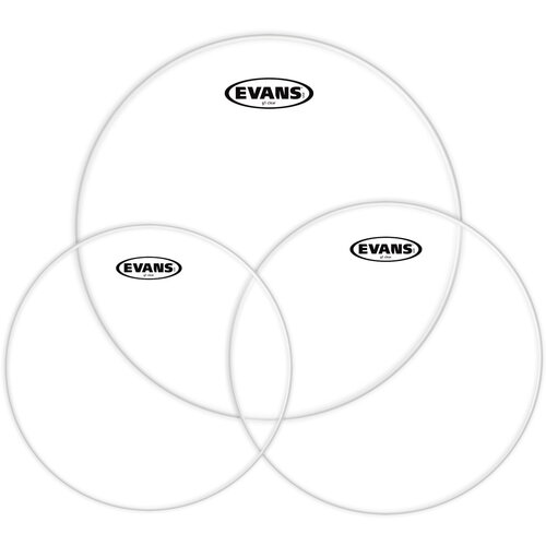 EVANS ETP-G1CLR-S - комп-т пласт. 12'13'16' Genera G1 Clear