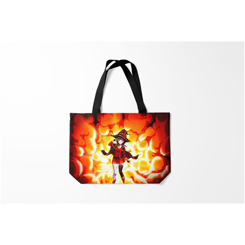 фото Сумка-шоппер / 46х35 см / аниме / коносуба meguminkonosuba burnettie