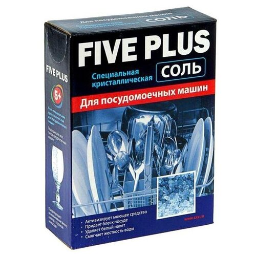 Five Plus Соль для посудомоечных машин Five plus, 1,5 кг