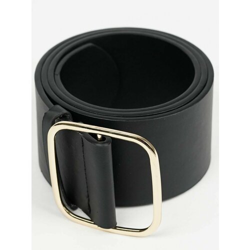 фото Ремень экокожа, для женщин, черный elegant belt