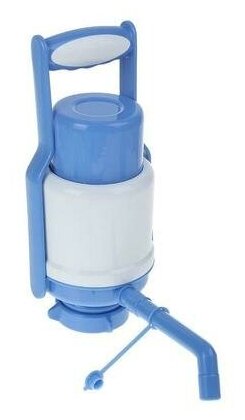 Помпа для воды LESOTO Universal, механическая, под бутыль от 11 до 19 л, голубая LESOTO 1341820 .