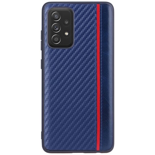 фото Чехол-накладка g-case carbon для samsung galaxy a52 sm-a525f синий
