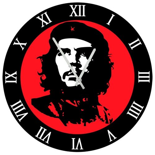 фото Svs настенные часы svs 4003028 че геварра