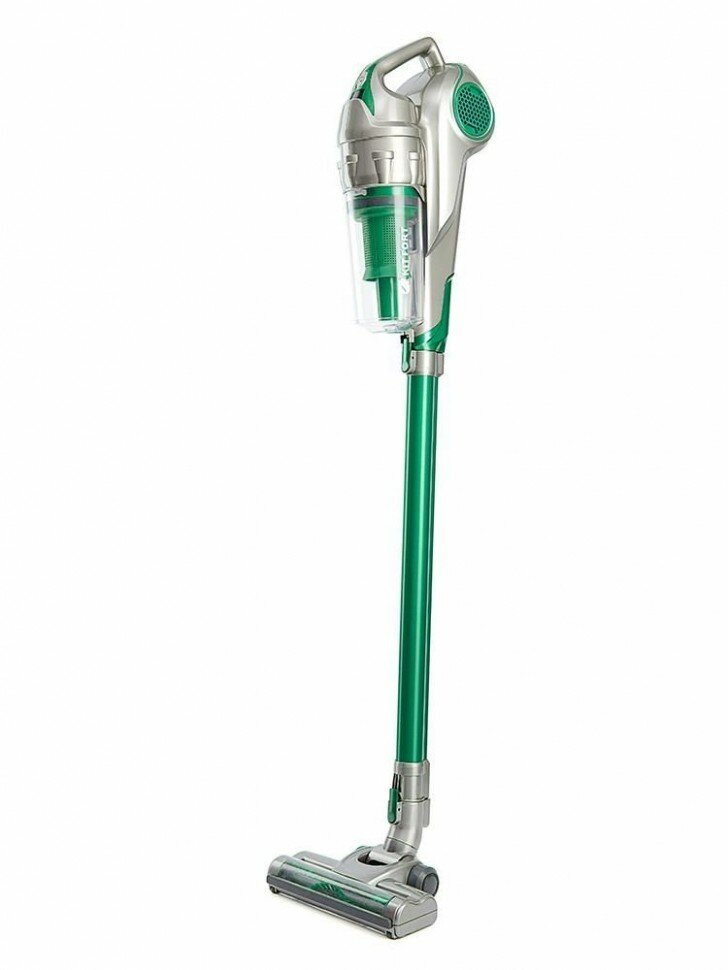 Ручной пылесос (handstick) KITFORT , 120Вт, зеленый/серый - фото №11