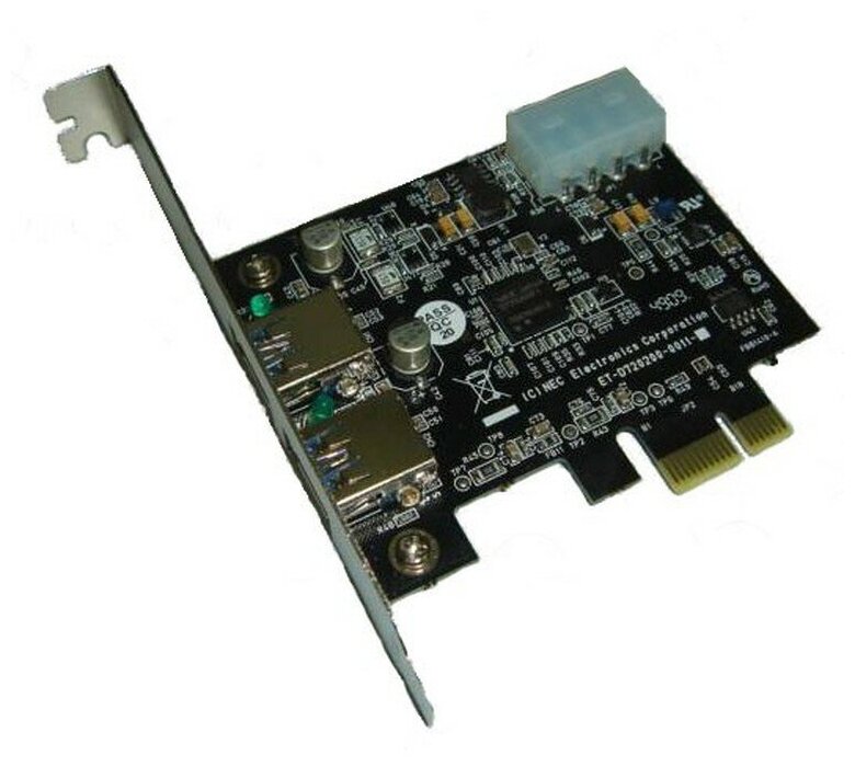 Контроллер USB 3.0 2-port NEC D720200f1 Pci-e