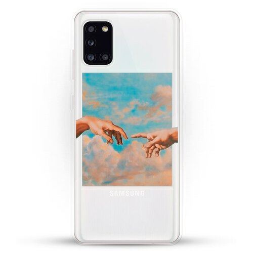 фото Силиконовый чехол eat well на samsung galaxy a31 andy & paul