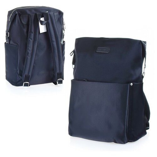 Рюкзак TRAVELINGSHARE Luxury, уникальный материал Oxford с отливом, сияющий нейлон, черный (BP89824)