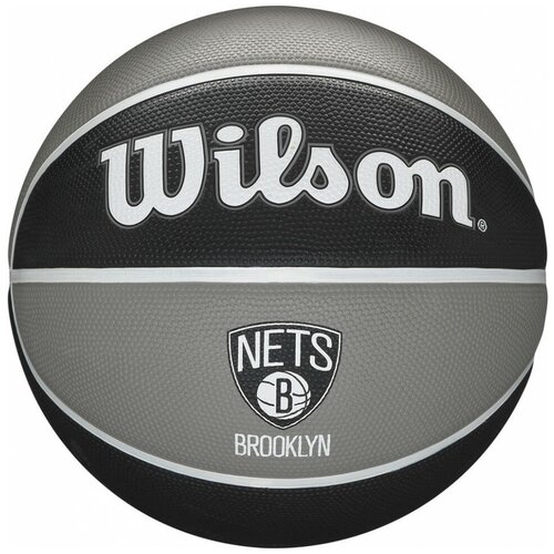 фото Мяч баскетбольный wilson nba team tribute broklyen nets wtb1300xbbro, р.7