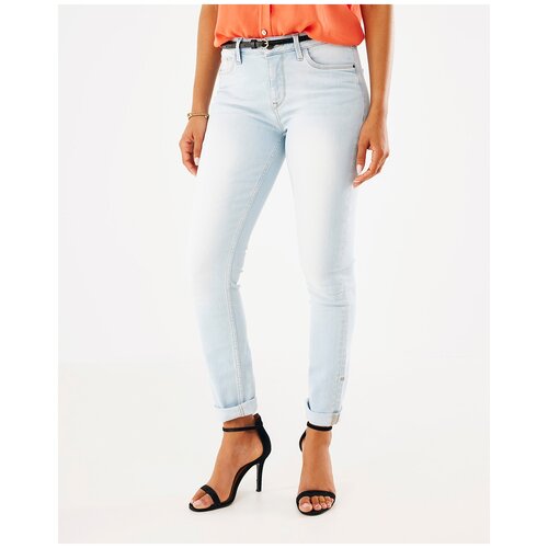 фото Джинсы женские mexx jenna slim; цвет sky blue; р.28
