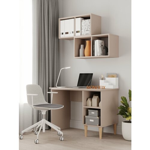 Стол письменный компьютерный одос капучино 7162₽