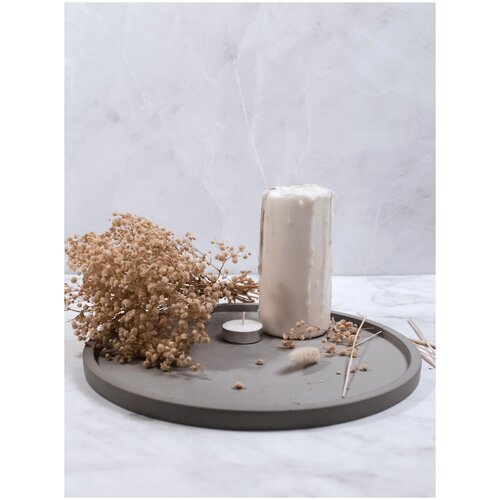 Поднос декоративный / Подставка ZEMLYANKA 30х30 см