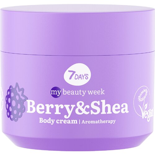 Крем для тела 7 Days My Beauty Week Berry&Shea крем для тела 7 days my beauty week chile антицеллюлитный разогревающий 130мл