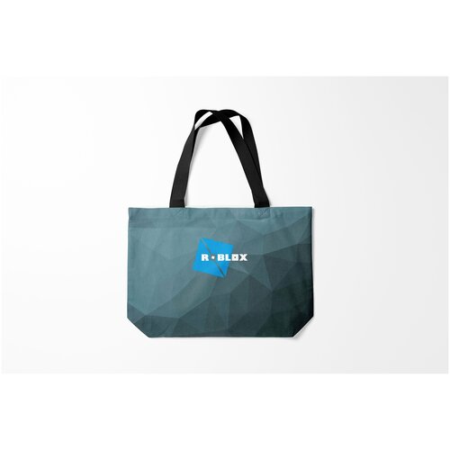 фото Сумка-шоппер / 46х35 см / геймерам / разные игры roblox studio burnettie