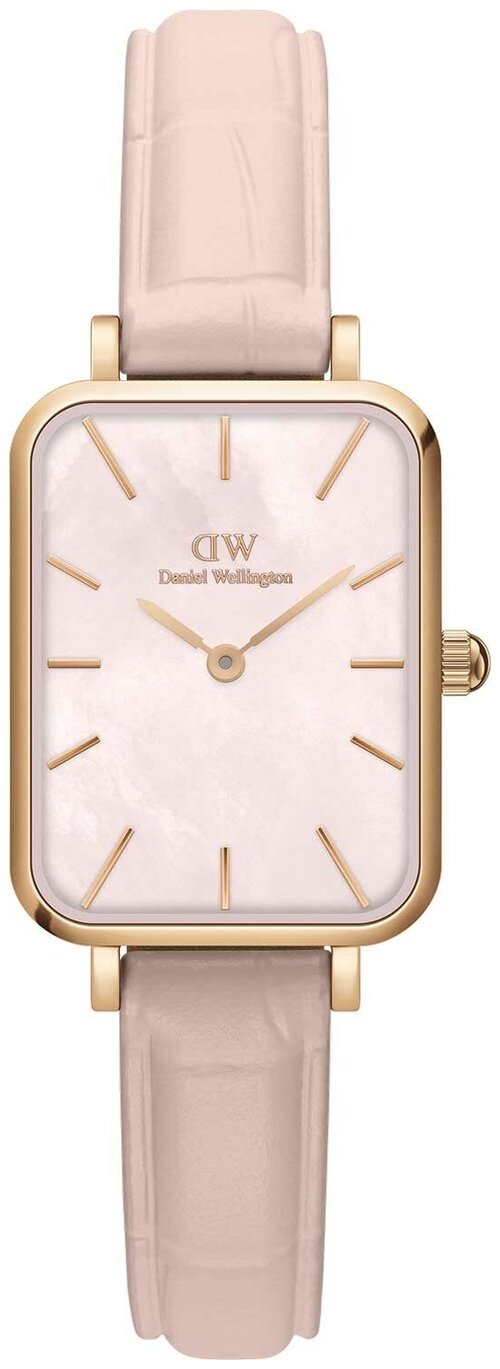 Наручные часы Daniel Wellington Quadro, розовый