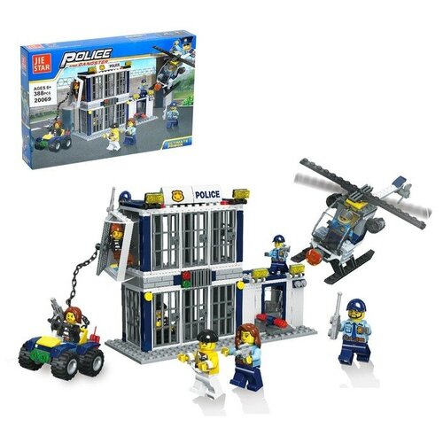 Конструктор Полиция «Полицейский участок», 388 деталей JIE STAR Китай