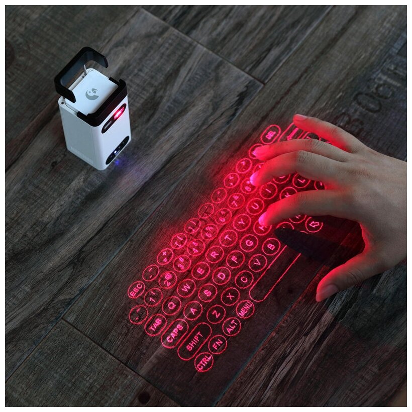 Беспроводная клавиатура LEING Bluetooth для Iphone ноутбука с функцией мыши лазерная