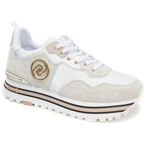 фото Кроссовки женские liu·jo liu jo maxi wonder 24 ba2053px10200022 цвет: серый/зеленый размер: 39