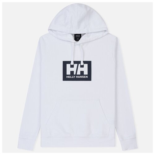 фото Мужская толстовка helly hansen tokyo hoodie белый , размер xs