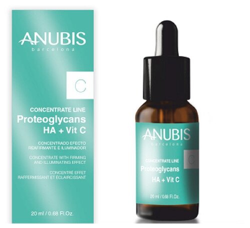 ANUBIS Barcelona Концентрат протеогликаны с гиалуроновой кислотой и витамином С/ Concentrate Proteoglycans HA+Vit C, 20мл