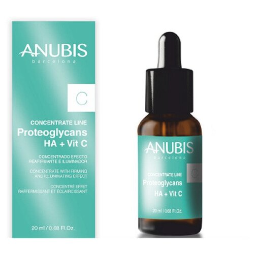 ANUBIS Barcelona Концентрат протеогликаны с гиалуроновой кислотой и витамином С/ Concentrate Proteoglycans HA+Vit C, 20мл