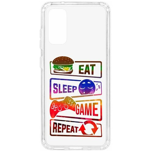 фото Чехол на samsung galaxy s20 kruche print repeat / чехол для samsung / чехол с рисунком / чехол с принтом / чехол для самсунг / чехол для самсунг / бампер на гелакси / чехол накладка для гэлэкси / противоударная накладка для samsung galaxy / защита для galaxy / защита на samsung / cиликоновый чехол для samaung galaxy / пластиковый чехол на самсунг / защитный чехол для самсунг / чехольчик / защита телефона / ударопрочный чехол / галакси кruче
