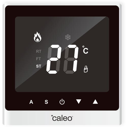 датчик температуры для теплого пола su 8х25 Терморегулятор CALEO С732 (белый)