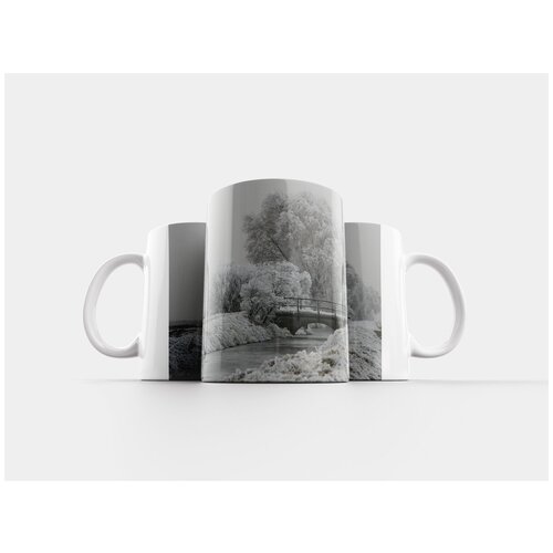 фото Кружка "зима, дерево, замороженный" 320 мл lotsprints