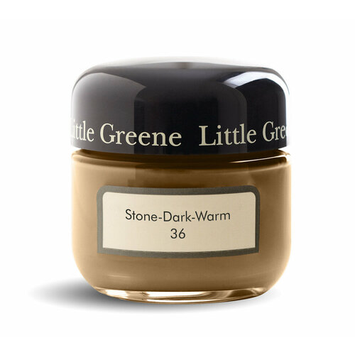 Пробник краски в/э акриловой Little Greene, цвет № 36, STONE-DARK-WARM, 60 мл