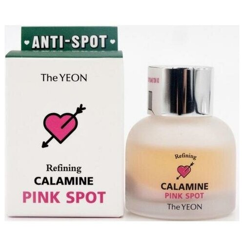 TheYEON Средство точечное от акне - Refining calamine pink spot, 15мл